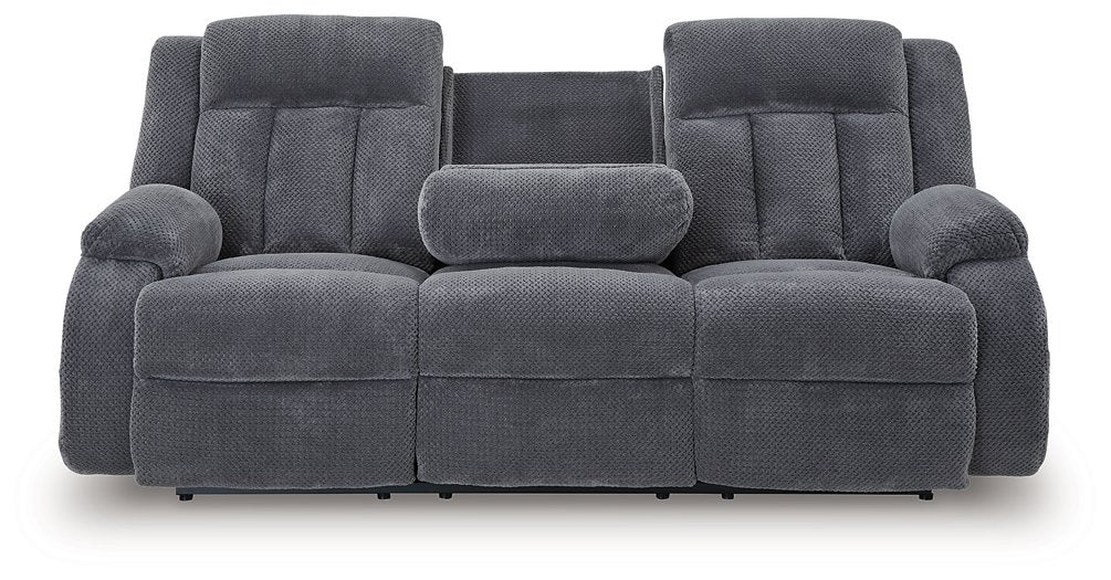 Observation Power Reclining Sofa with Drop Down Table