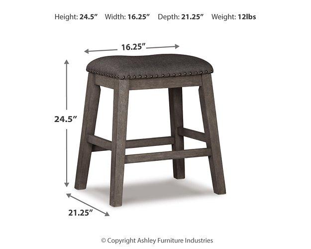 Caitbrook Counter Height Upholstered Bar Stool